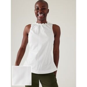 Athleta Women's  White Boundless Tank Top Size Large